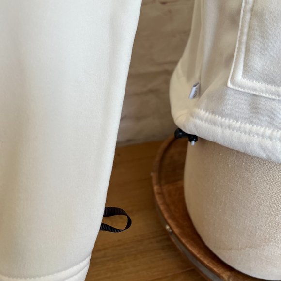 686 White Zip Up Sweatshirt - Lightweight Fleece -Jacket Size Medium- Men’s - Picture 6 of 10